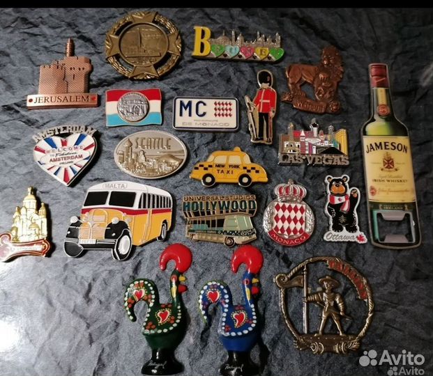 Магниты сувенирные на холодильник