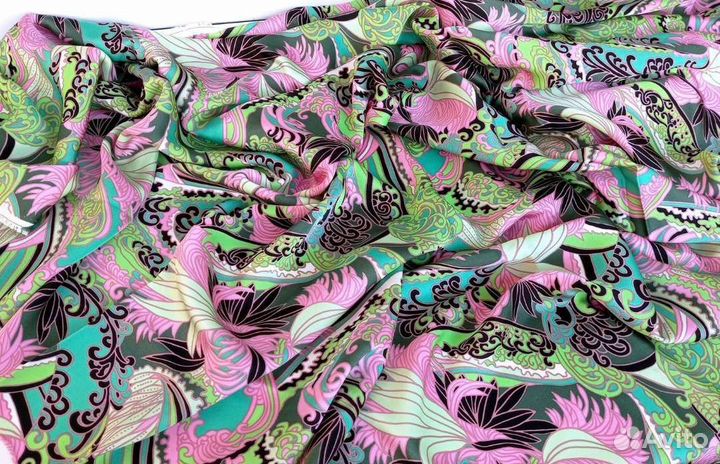 Ткань вискозный шелк Италия