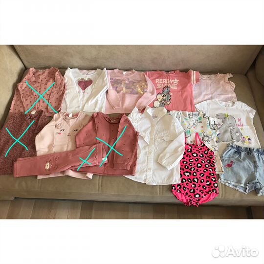 Вещи для девочки 92-110
