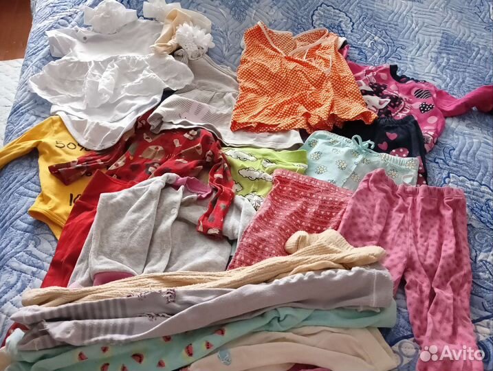 Вещи пакетом на девочку