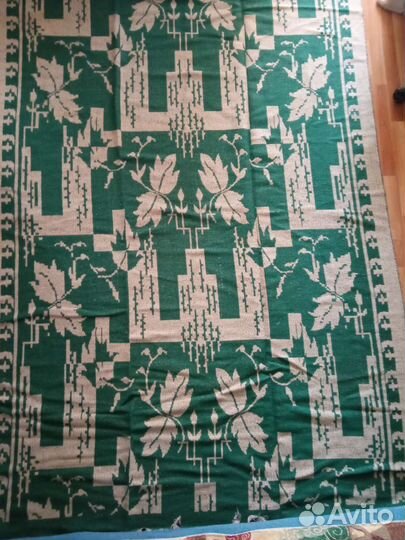 Ковер вязаный СССР