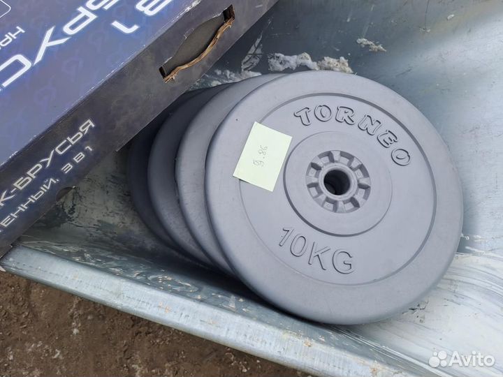 Блины для штанги torneo