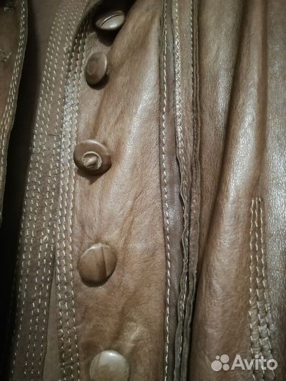 Кожаный плащ gimo'S