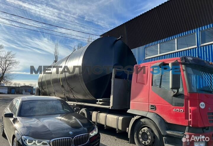 Резервуар горизонтальный подземный 75 кубов