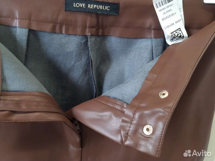 Брюки женские экокожа размер 46-48