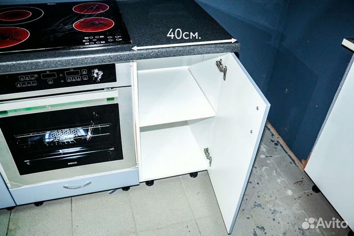 Кухонный гарнитур «Голубая лагуна»