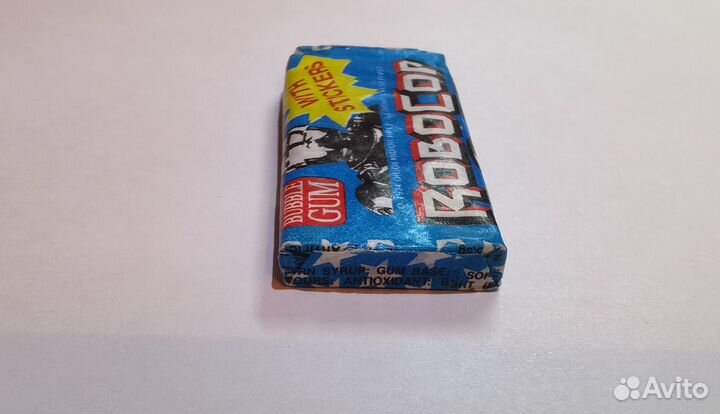 Вкладыши-наклейки Robocop + жвачка