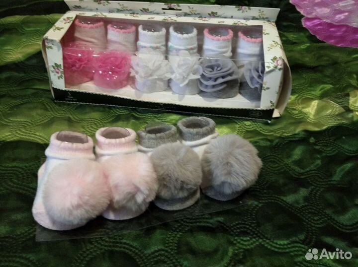 Нарядные носочки на маленькие лапки