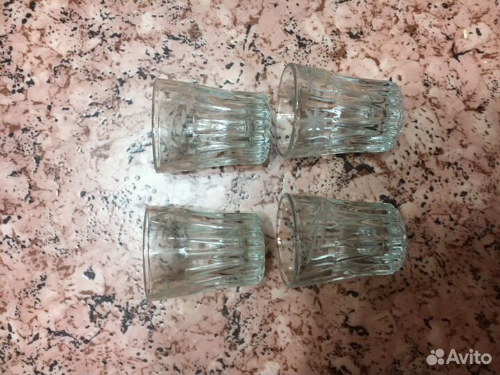 Набор рюмок в осеннем стиле советские