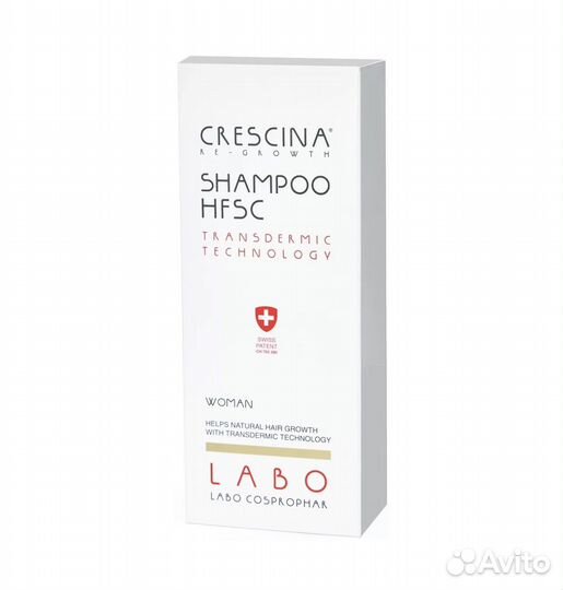 Crescina hfsc Transdermic Шампунь для роста волос