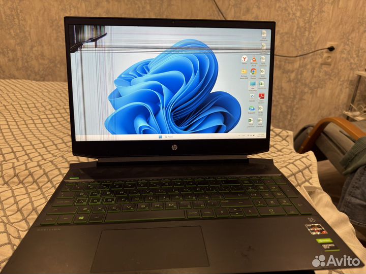 Игровой ноутбук hp pavilion gaming 15-ec1032ur