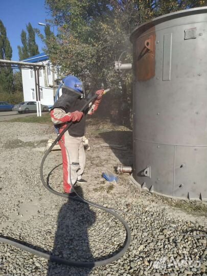 Пескоструйная очистка