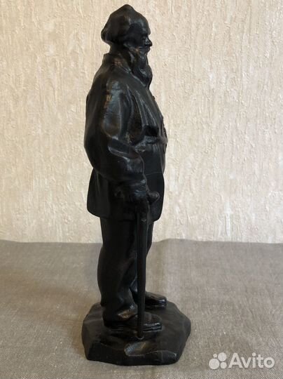 Чугунная статуэтка Лев Толстой СССР Куса