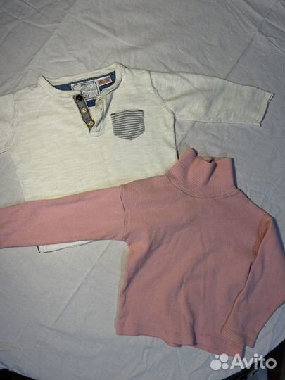 Вещи пакетом на девочку 68 74