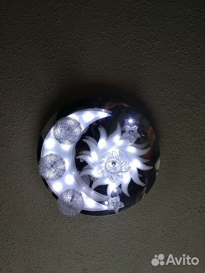 Люстра потолочная бу