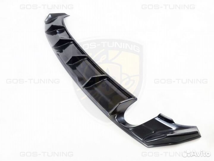 Задний диффузор на фольксваген поло 5