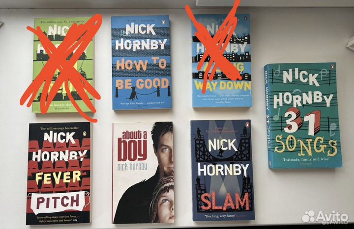 Книги на англ. Н. Хорнби, Х. Филдинг
