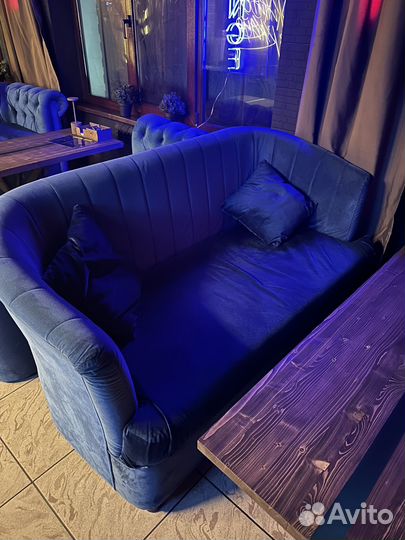 Диван 2х местный для кальянной