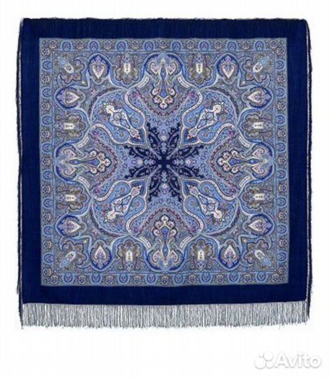 Павлопосадский платок шерсть 100