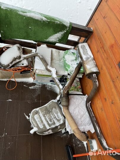 Выхлоп от octavia rs А7