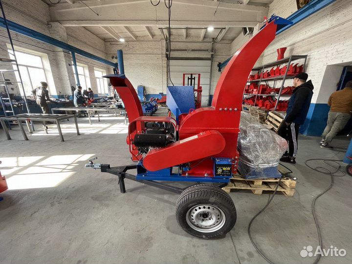 Щепорез Утилизатор для Щепы У-550 Бензиновый