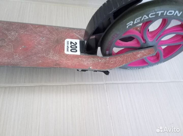 Самокат reaction 200mm 100 kg