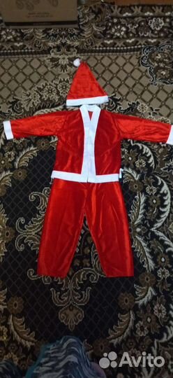 Костюм деда мороза детский