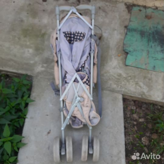 Прогулочная коляска трость бу