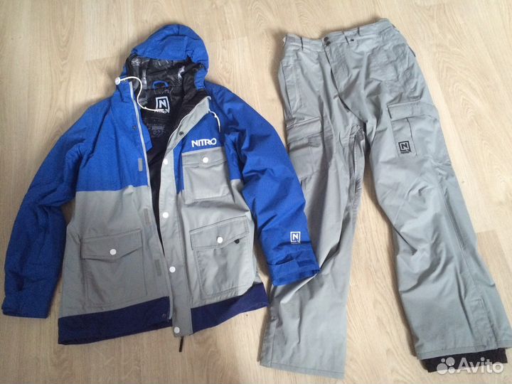 Новый сноубордический костюм nitro