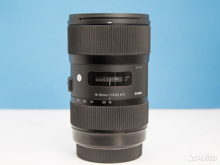 Sigma 18-35mm f/1.8 Art Canon как Новый
