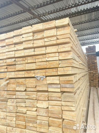 Доска обрезная 50х200х6000мм