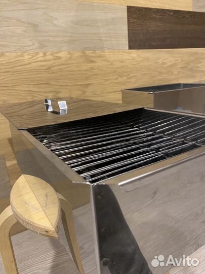 Коптильня из нержавейки 480*280*140