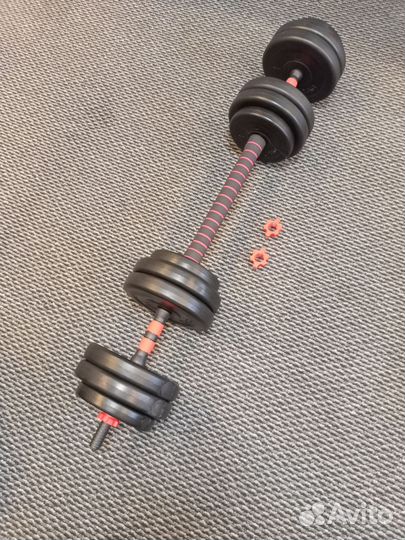 Гантели/штанга 25кг новые