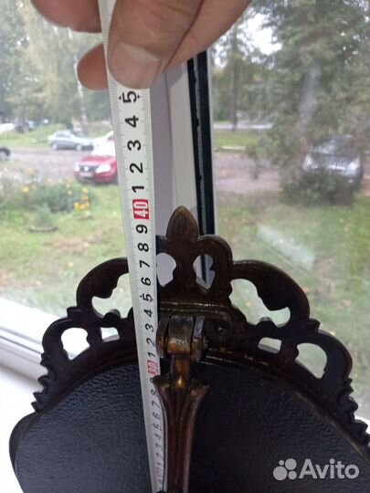 Зеркало с подсветкой настольное