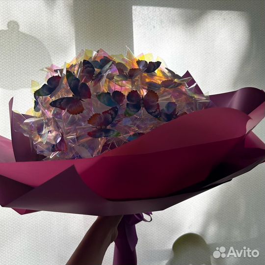 Букет из бабочек в наличии и на заказ
