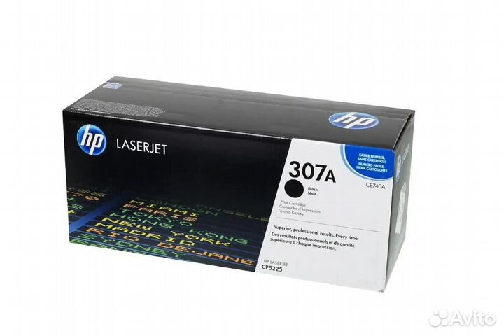 Картридж HP CE740A 307A черный