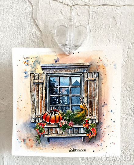 Акварельные рисунки