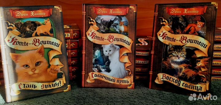 Коты-воители книги/манга