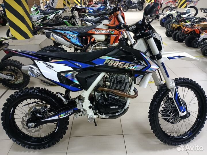 Мотоцикл Progasi ibiza 300 синий Эндуро