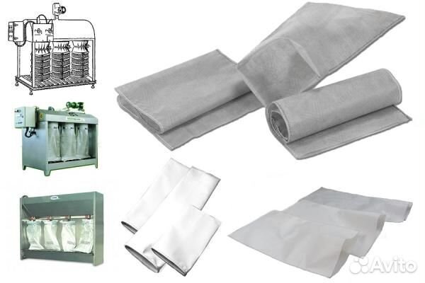 Фильтровальный мешок для обезвоживания осадка