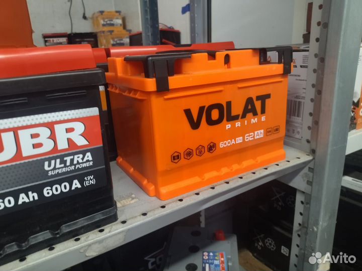 Аккумулятор форд Volat 62 Ач низкий