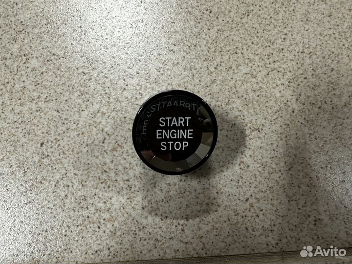 Кнопка старт стоп (хрусталь) BMW