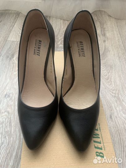 Туфли кожанные