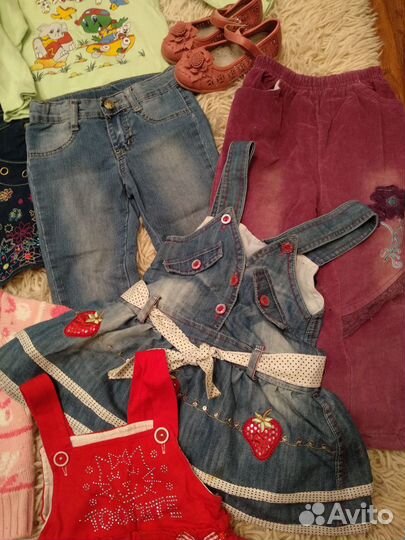 Вещи для девочки пакетом 2 - 4года