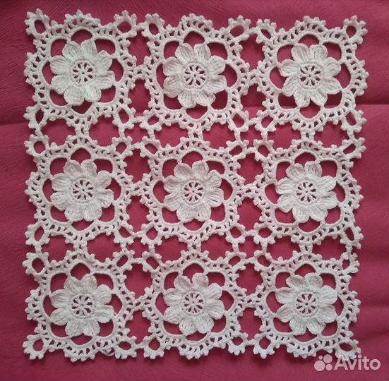 Салфетка, скатерть крючком