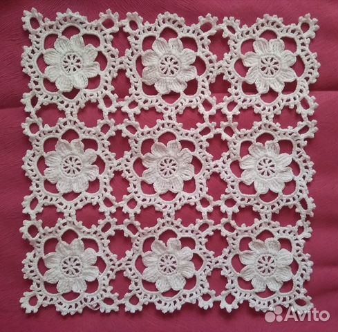 Салфетка, скатерть крючком