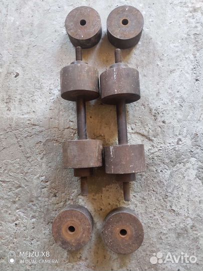 Гантели разборные