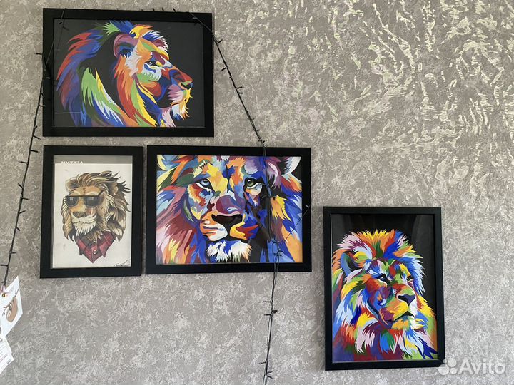 Картина акрилом