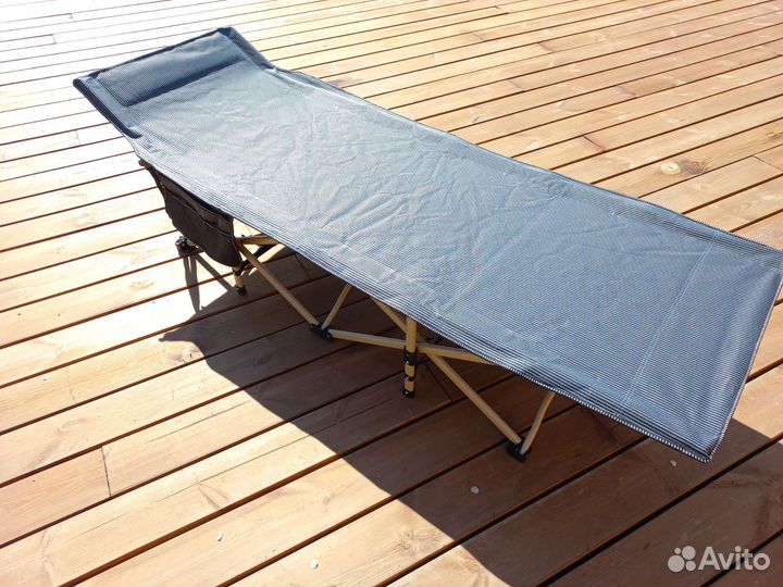 Раскладушка туристическая складная.Новая.Доставка