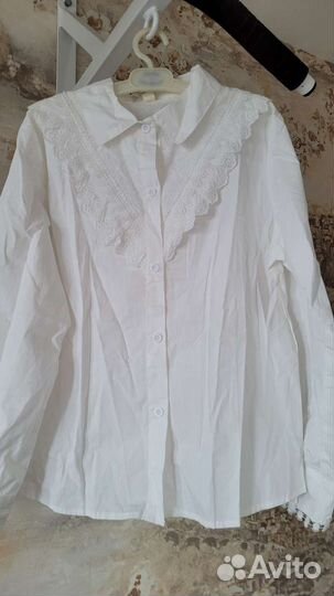 Рубашка Школьная р 150 новая